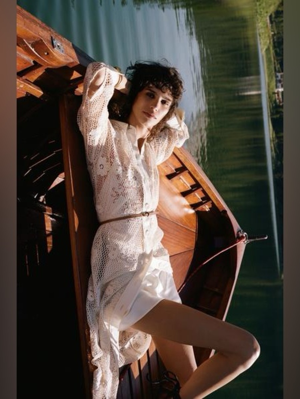 Zara Button Up Shirt Dress